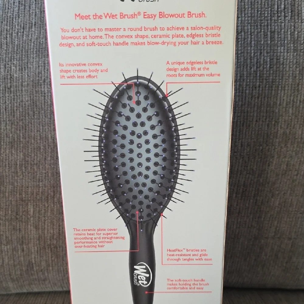 Wet Brush detangle blow